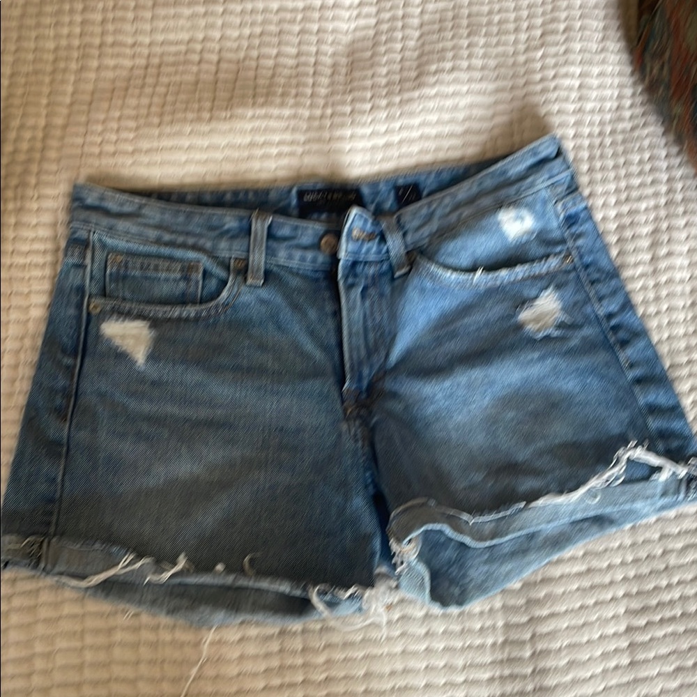 Lucky Brand Boyfriend Short Women's Blue Denim Shorts size 6